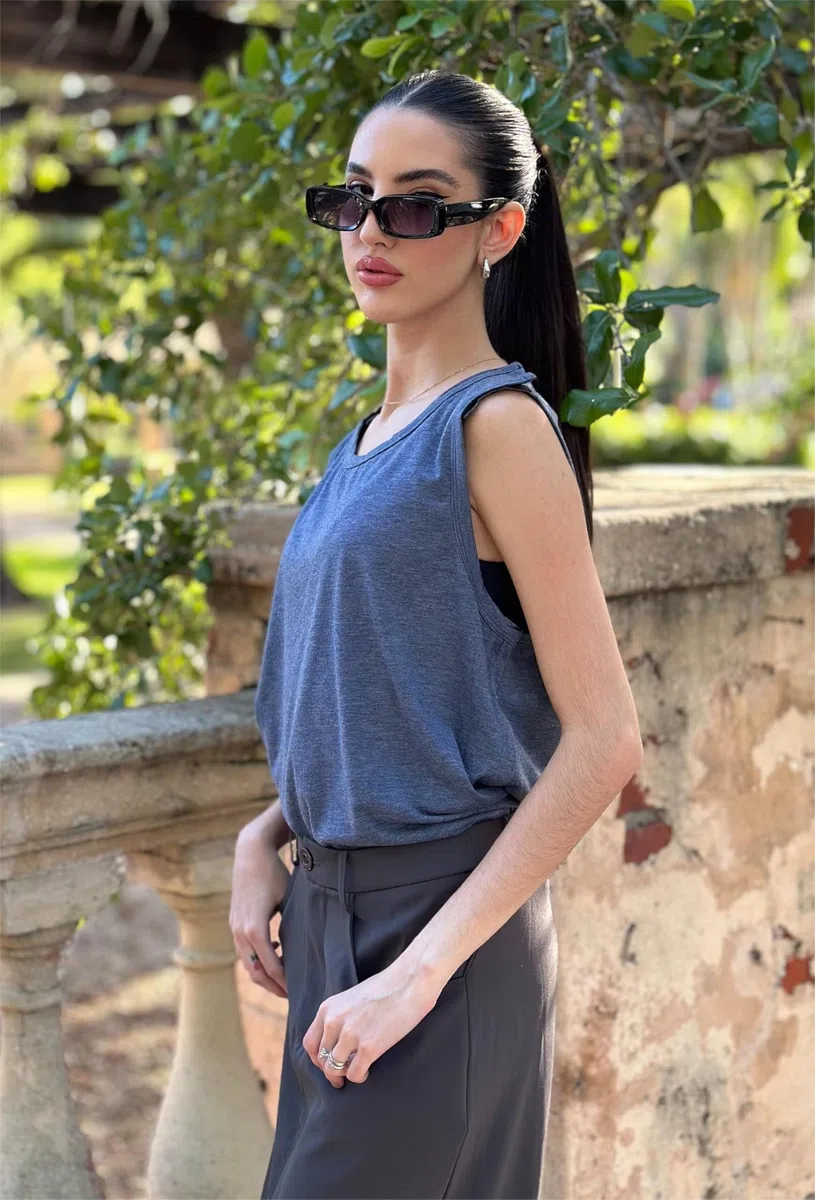PINSPARK Maglietta Unisex per Canotte Post-operatorie alla Spalla Canotta da Riabilitazione da Donna t-Shirt da Uomo con Bottoni a Pressione e Strappi Abbigliamento per chemioterapia