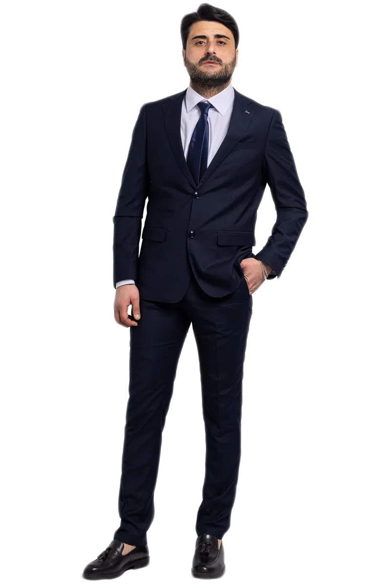 Abito Uomo Matrimonio Primavera Estate Vestito Completo Cerimonia Elegante VEQUE