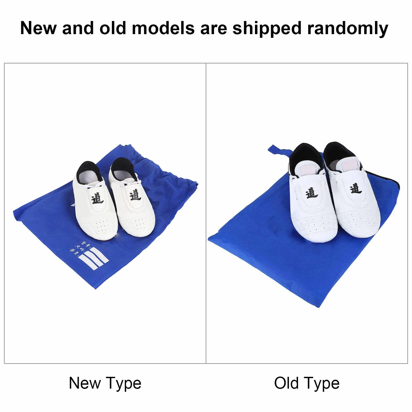 Keenso Scarpe Taekwondo, per Sport Boxe Kung Fu Taichi, Sneaker per Arti Marziali, Scarpe Leggere per Uomo e Donna con Custodia Blu