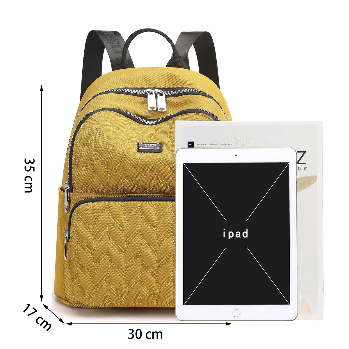 Zainetto Donna, Borsa Zaino Donna Antifurto Piccolo Borse Zaini Nylon Daypack Backpack Ragazza impermeabili per Scuola Viaggio Lavoro Uscire