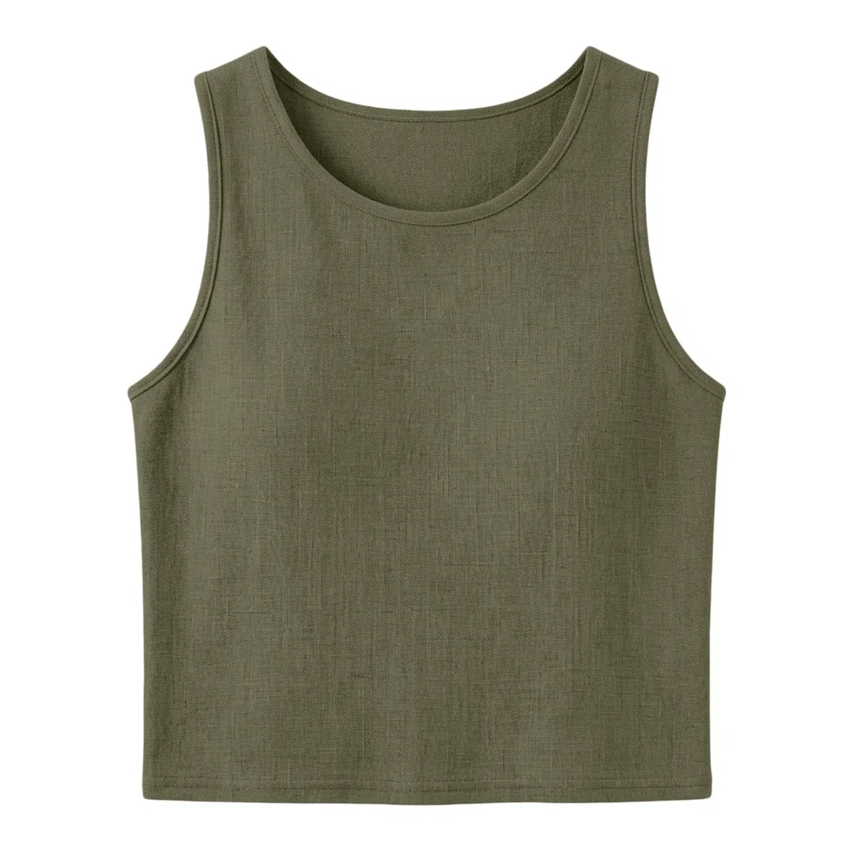 Completo Estivo Donna Lino Tailleur Donna Estiva Senza Maniche Girocollo Tuta Completa Lino e Cotone Completi Estivi Set Casual Relax Corte Top e Pantaloni Estivi da Casa Ideale Per Vacanza
