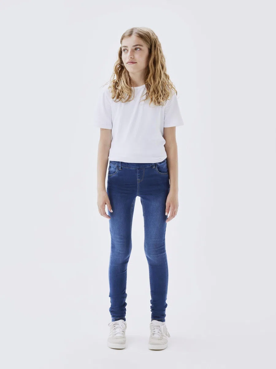 Name IT - Nkfpolly Skinny DNM Legging 1182-to Noos, Jeans Bambine e Ragazze