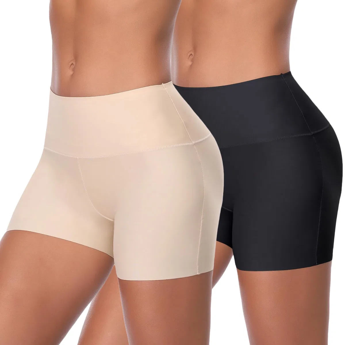 Joyshaper Pantaloncini Sottogonna Donna Pantaloncini Intimo Vita Alta Mutande sotto Vestito Sottogonna Anti-sfregamento Abiti Slip Shorts per Yoga
