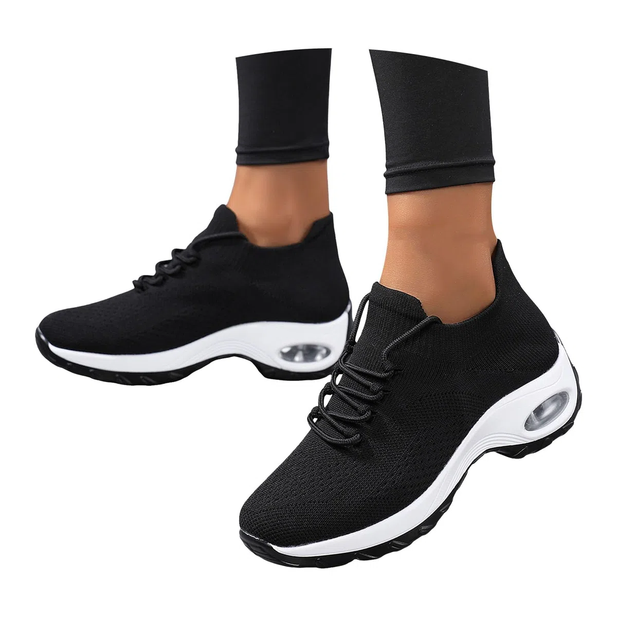 Scarpe da Ginnastica Donna Sneakers Ortopediche con Cuscinetto d'Aria Scarpe da Camminata Leggere Traspiranti per Fascite Plantare Supporto Arco Comode Sportive per Palestra Running