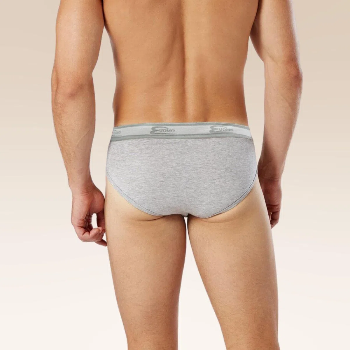 Cotonella Slip Uomo Cotone Elasticizzato Pacco da 4 Bielastico Mutande Uomo Cotone Intimo Mutande Uomo Colorate alla Moda Bianchi Neri Grigio