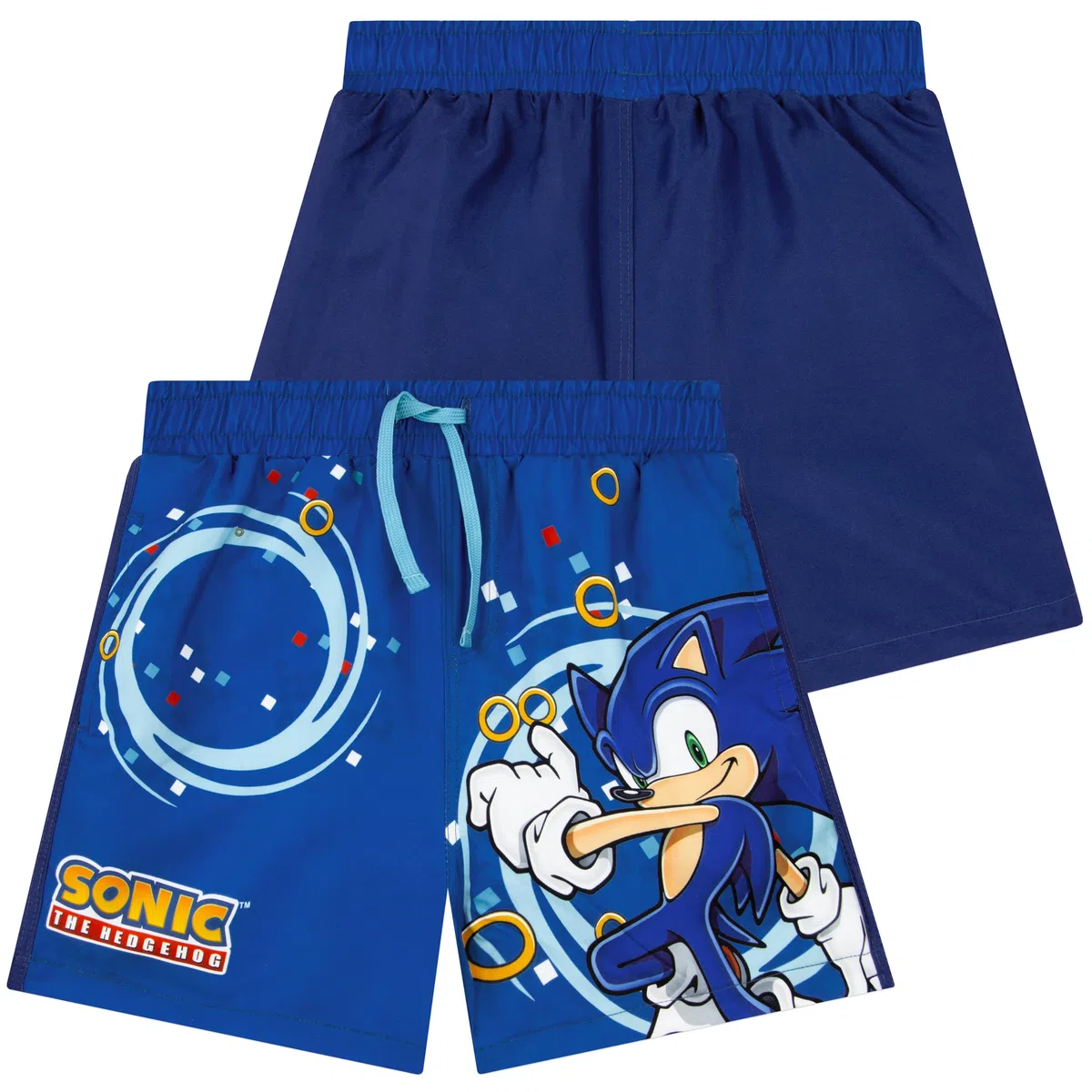 Sonic The Hedgehog Costume Piscina Bambino, Costume Nuoto Ragazzo Sonic, Boxer Mare Bambino