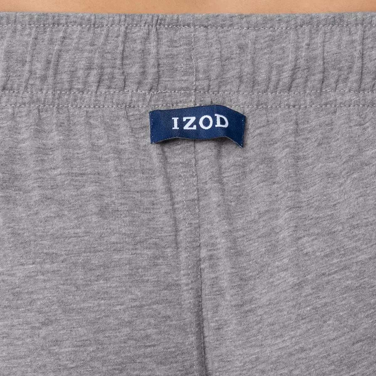 Izod - Jersey Knit Sleep Pant, Pantalone del Pigiama Uomo