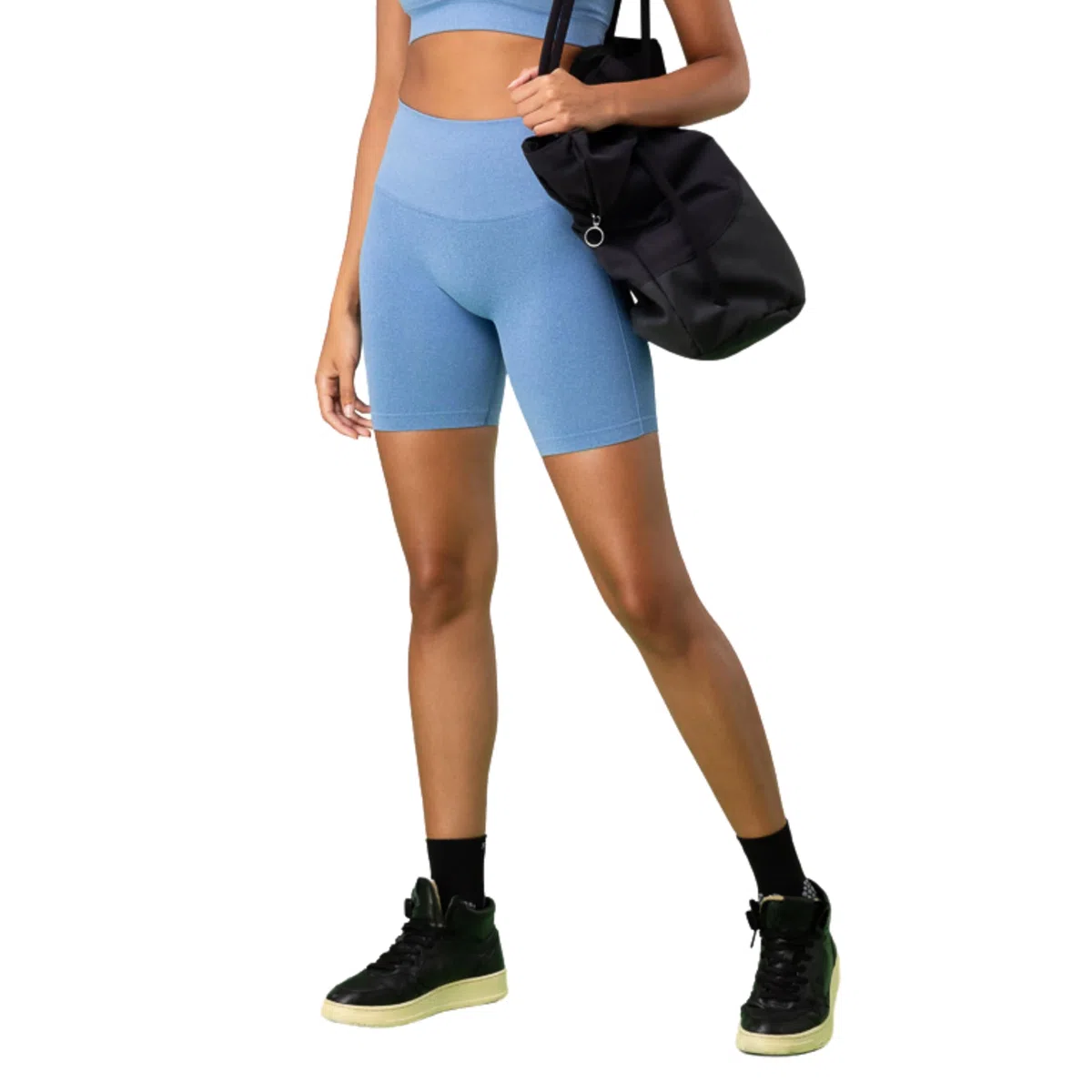 FOCENZA Pantaloncini Sportivi Donna con Effetto Push Up, in Microfibra Elasticizzata e Traspirante, Made in Italy