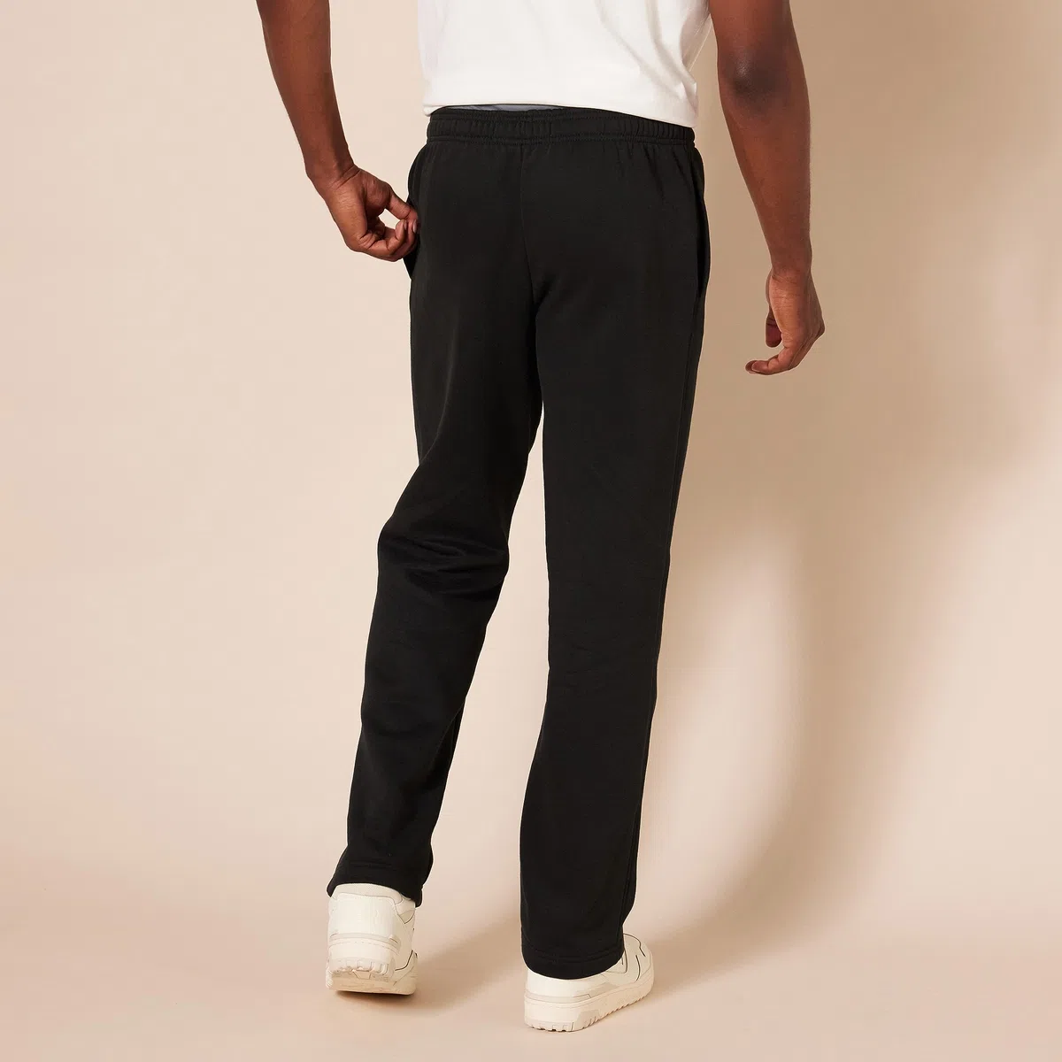 Amazon Essentials Pantaloni Sportivi in Pile con Fondo Aperto (Disponibili in Taglie Extra Forti) Uomo