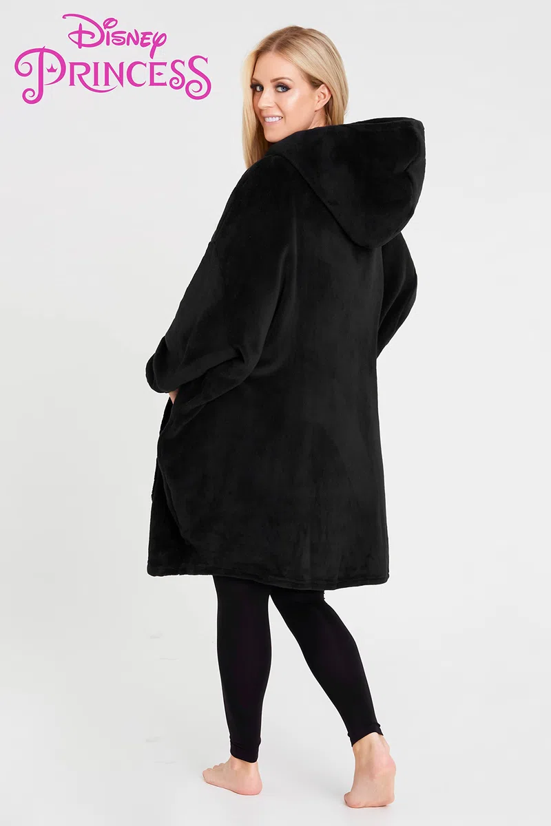 Disney Felpa Donna con Cappuccio, Oversize Blanket Hoodie Calda di Pile Minnie e Mickey