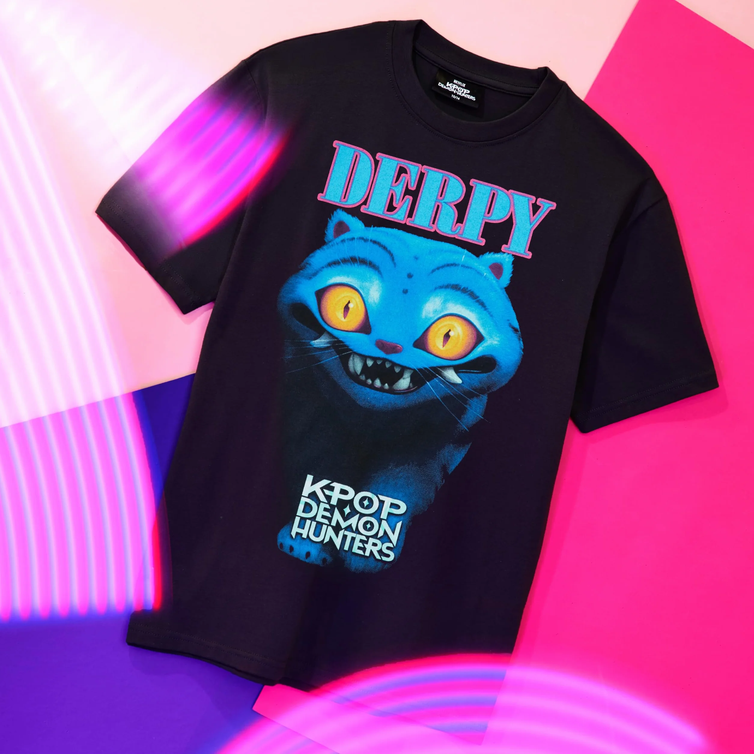 KPop Demon Hunters Ufficiale Maglietta Bambina e Adolescenti, Morbido Traspirante Girocollo Freddo T-Shirt, Regalo Ragazza
