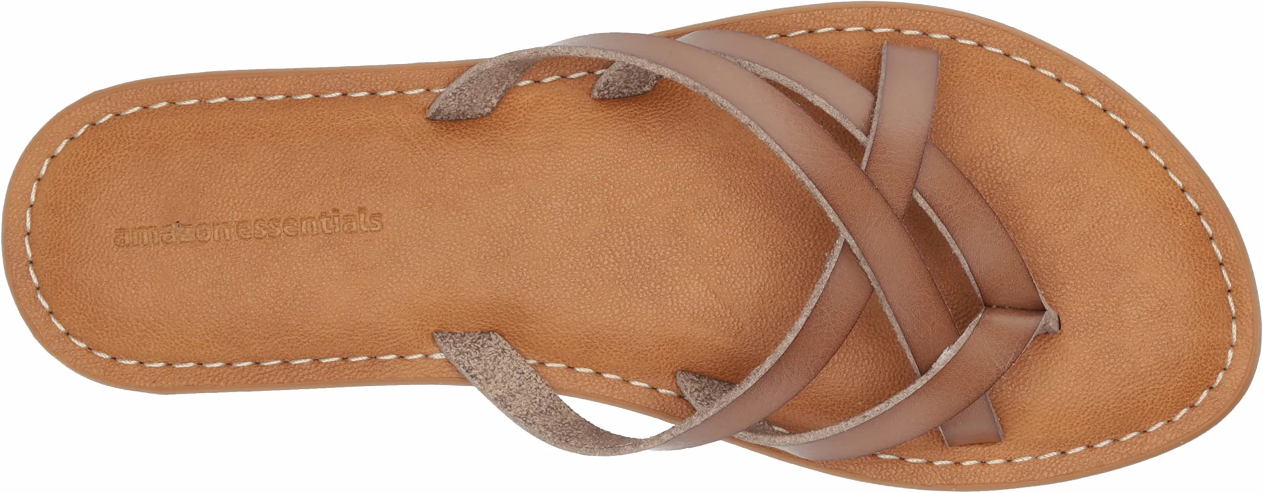 Amazon Essentials Donna Sandalo Slide Basso con Cinturino