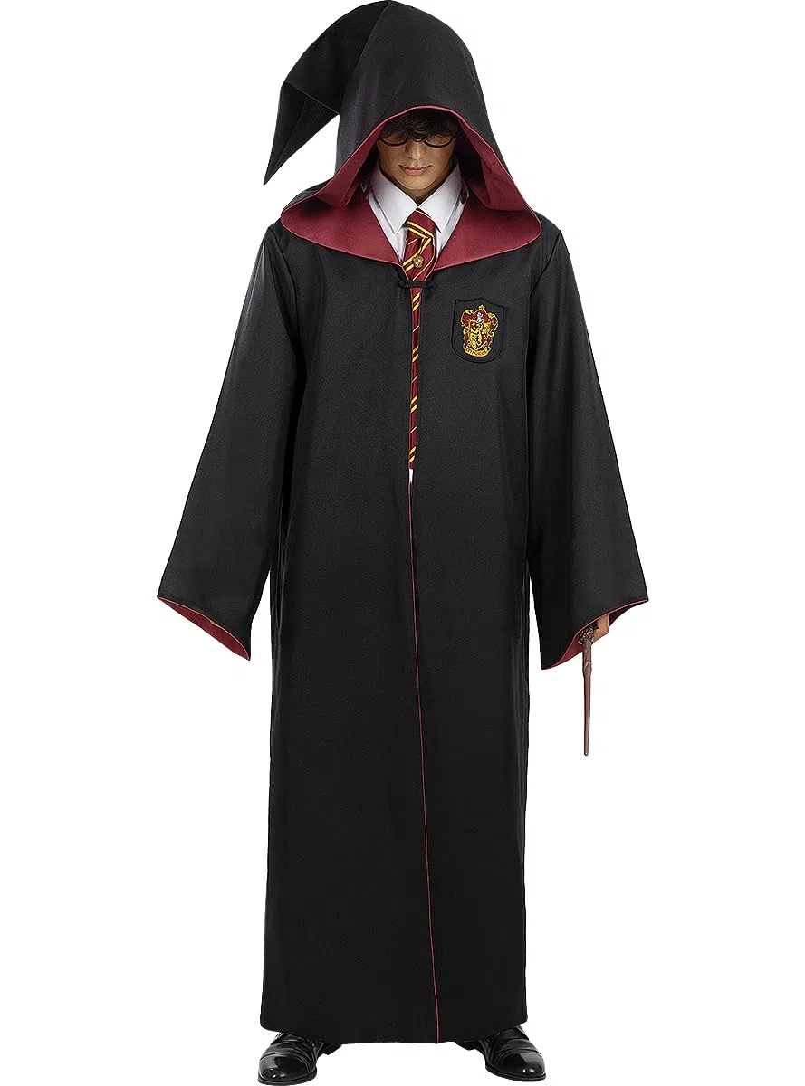 Funidelia Cravatta Ufficiale con pin Harry Potter per uomo e donna. Merchandising per regalare a Natale e Compleanni.