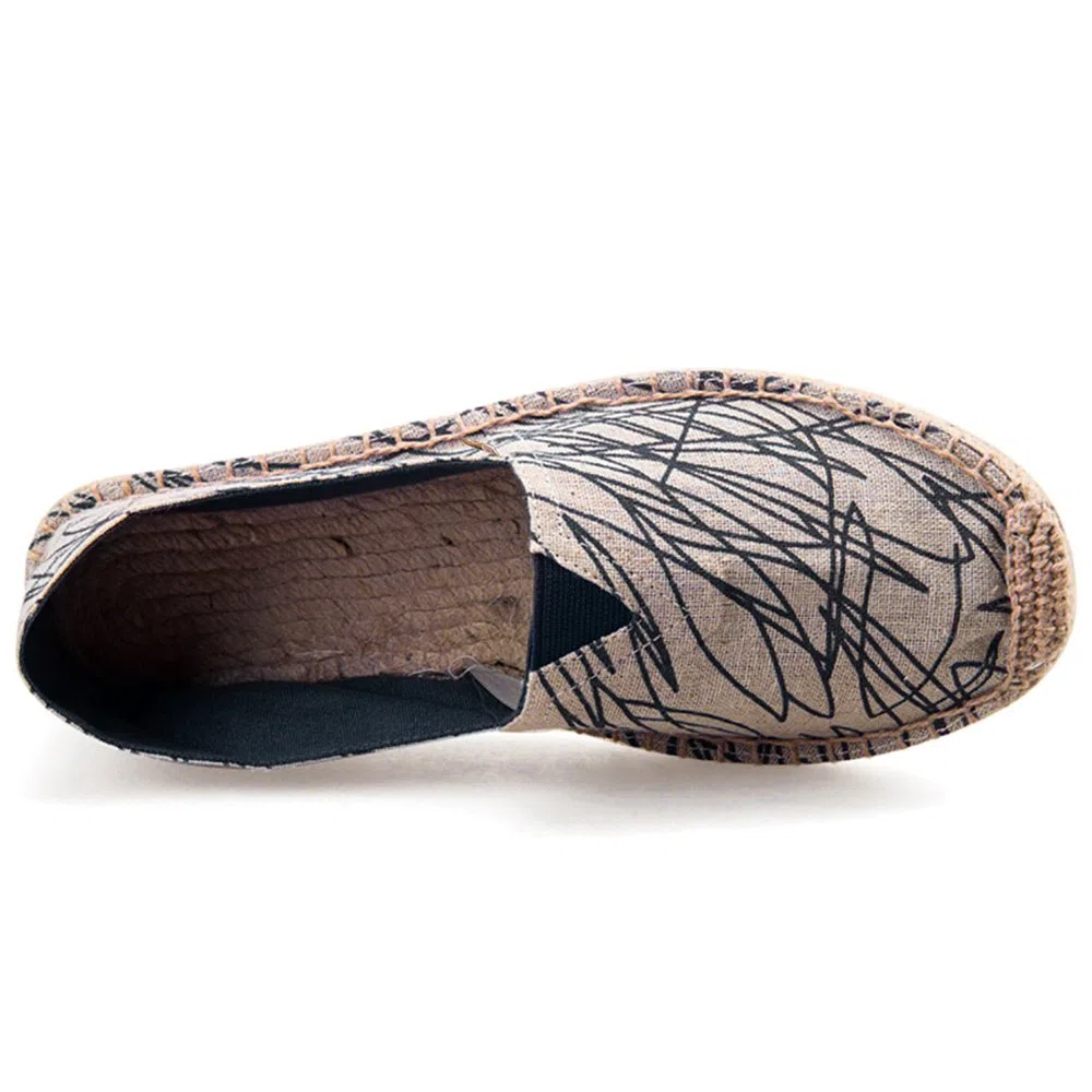 Espadrillas Piatte Linea Art Uomo