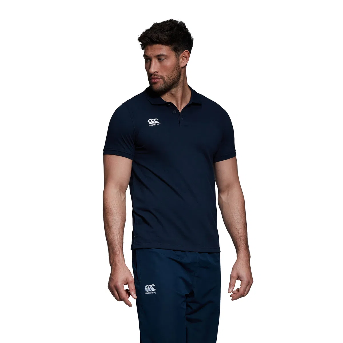 Canterbury Uomo Polo in Cotone Waimak | Maglietta da Rugby | Casual Polo