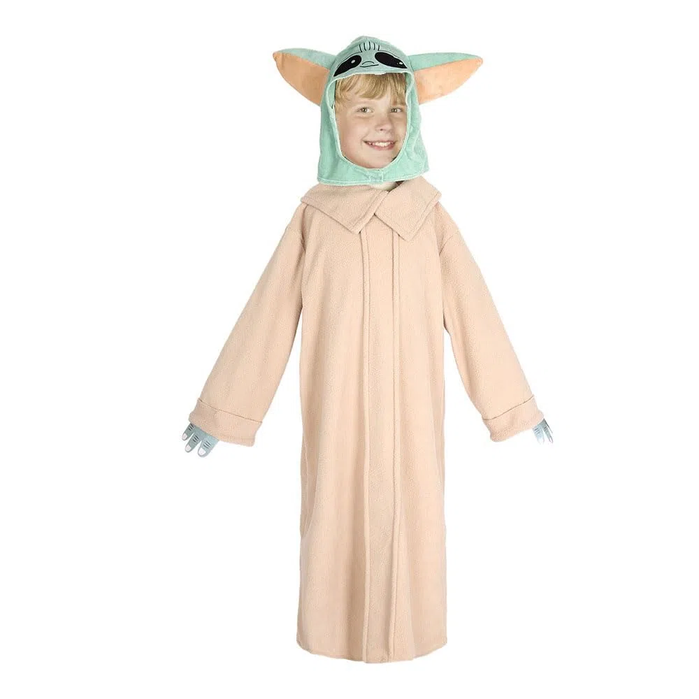 Star Wars Mandalorian Yoda Baby Halloween Yoda Baby Abbigliamento per bambini Stage Performance Cosplay Abbigliamento