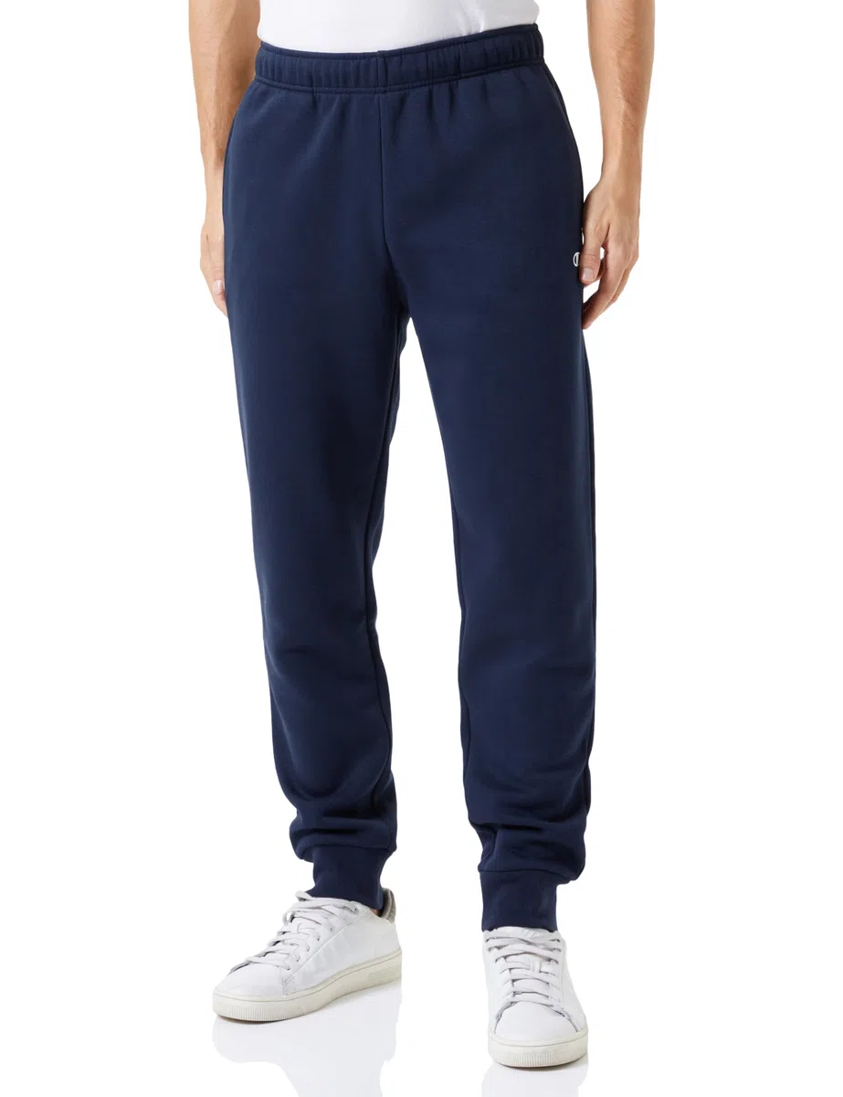Champion - Legacy Champion Basics - Powerblend Fleece Rib Cuff, Pantaloni da Tuta Uomo