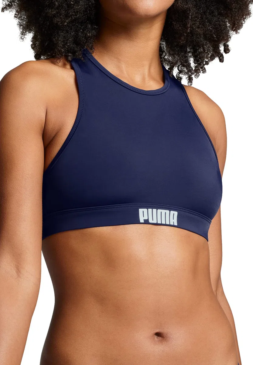 Puma Racerback Swim Top Parte Superiore del Bik Donna