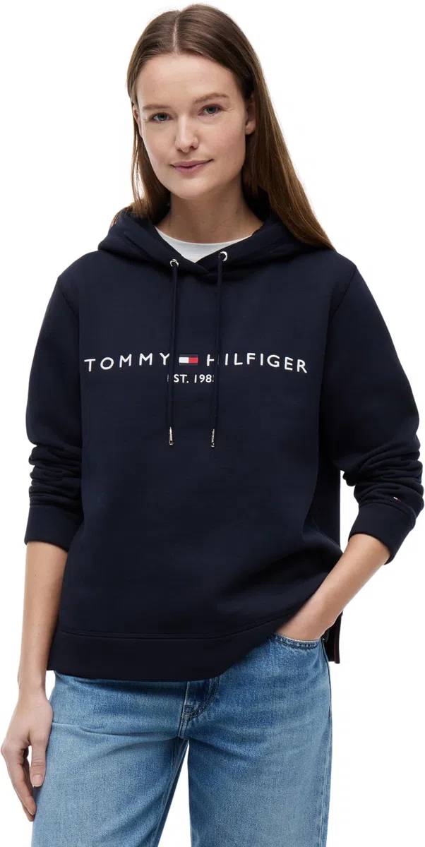 Tommy Hilfiger Donna Felpa Heritage con Cappuccio