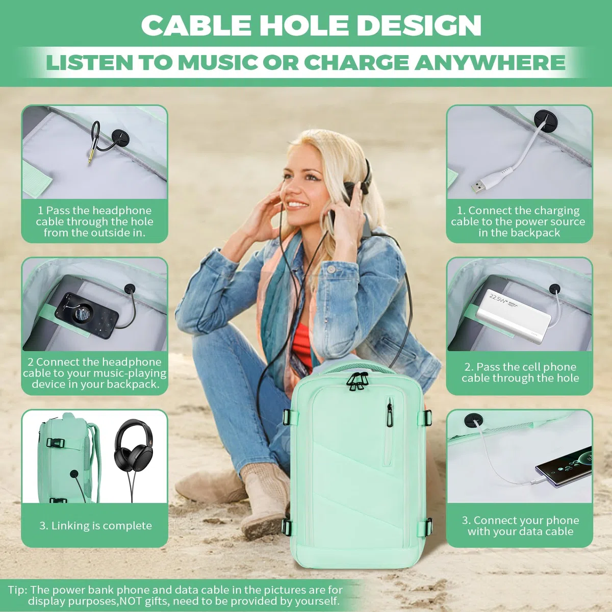 Zaino per Ryanair Zaino da Viaggio Aereo Bagaglio a Mano Borsa da Cabina Borse Valigia Zaini Casual Unisex