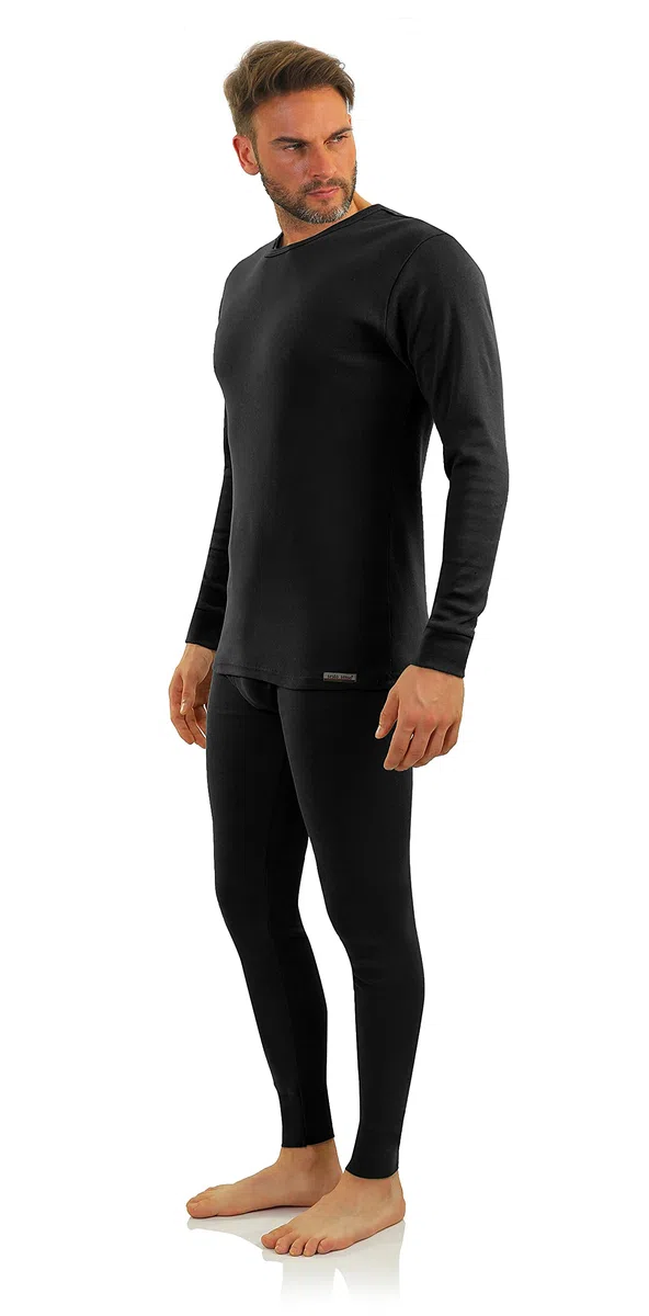 sesto senso Uomo 2 Pack Calzamaglia Lunga Intimo Uomo k2