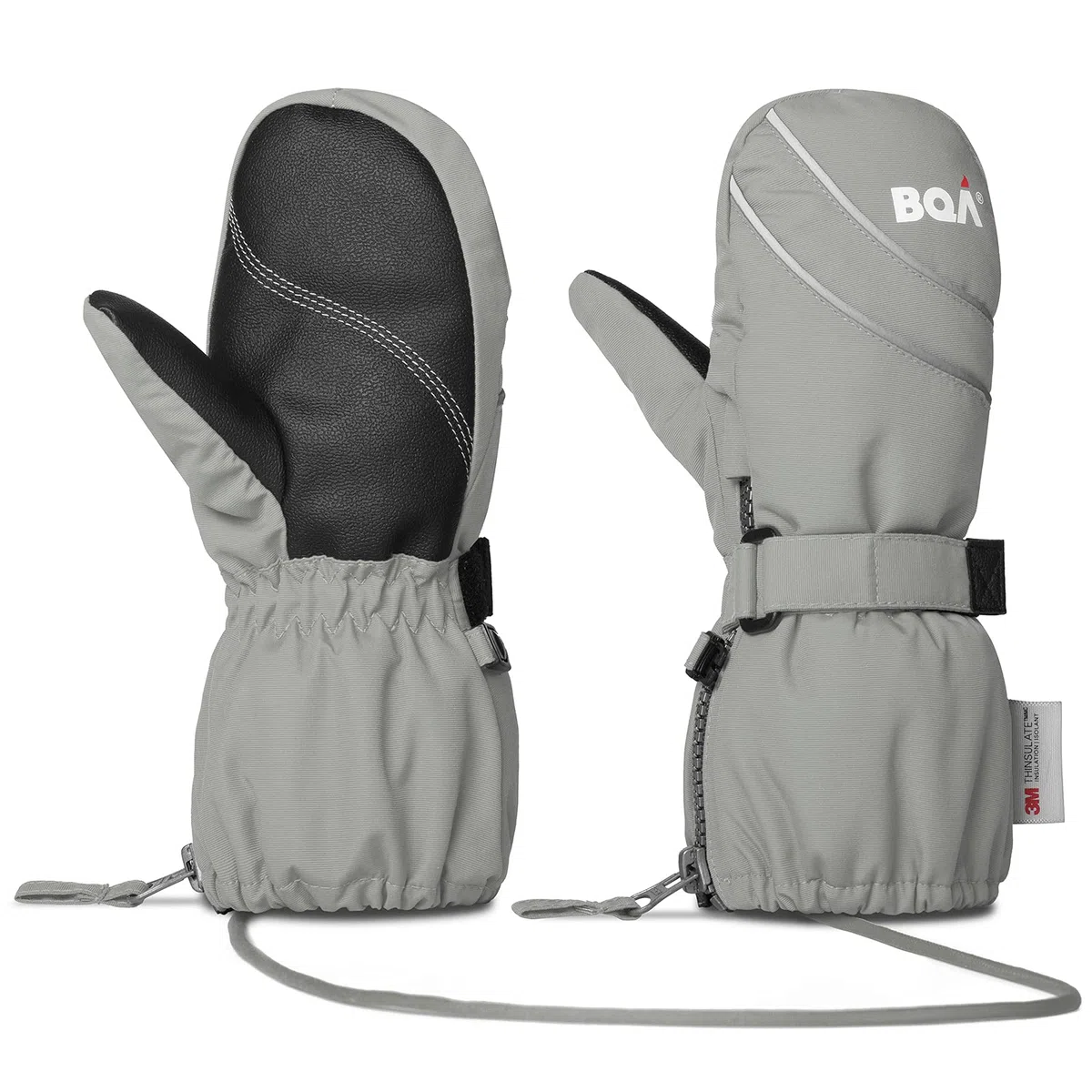 BQA Guanti Neve Bimbo Guanti Sci Bimba Guanti Bambino Guanti Sci Bambina Guanti da sci per Snowboard bambini 2-8 Anni Ragazzi e Ragazze