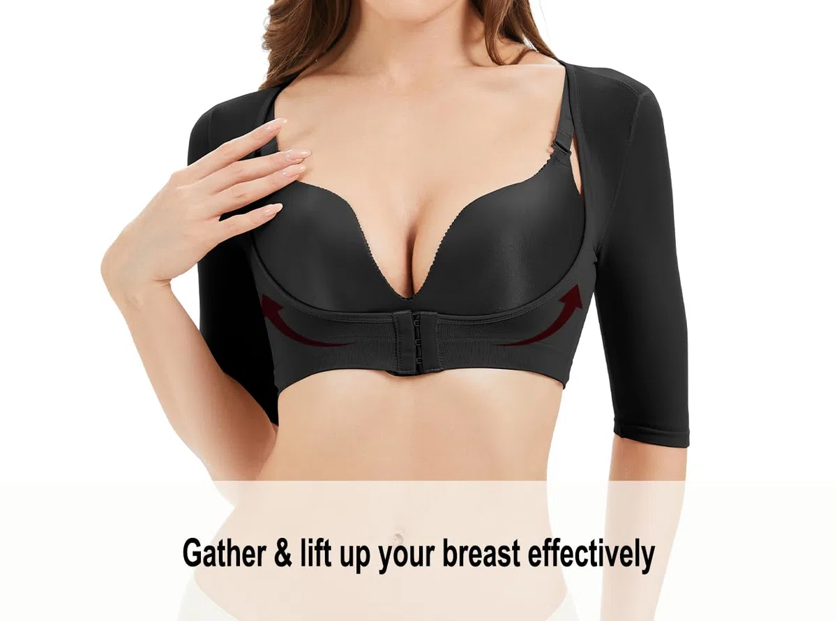 KSKshape Braccio Shaper per Donne Maniche a Compressione Post Chirurgico Dimagrante Maniche Postura Correttore Top Shapewear