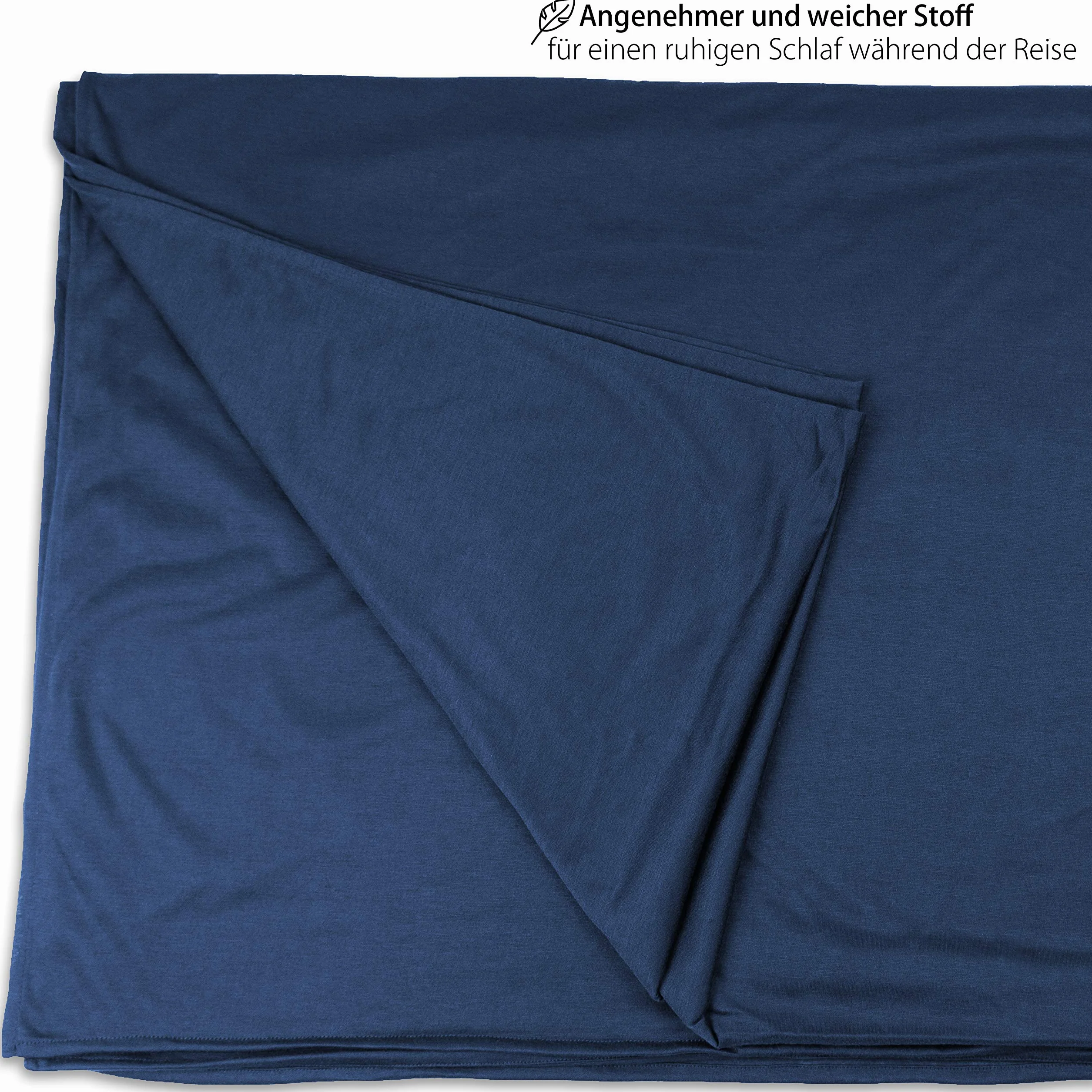Outdoro Isopeak - Coperta da viaggio, 210 x 155 cm, ultraleggera, per viaggi, dimensioni ridotte, morbida e traspirante
