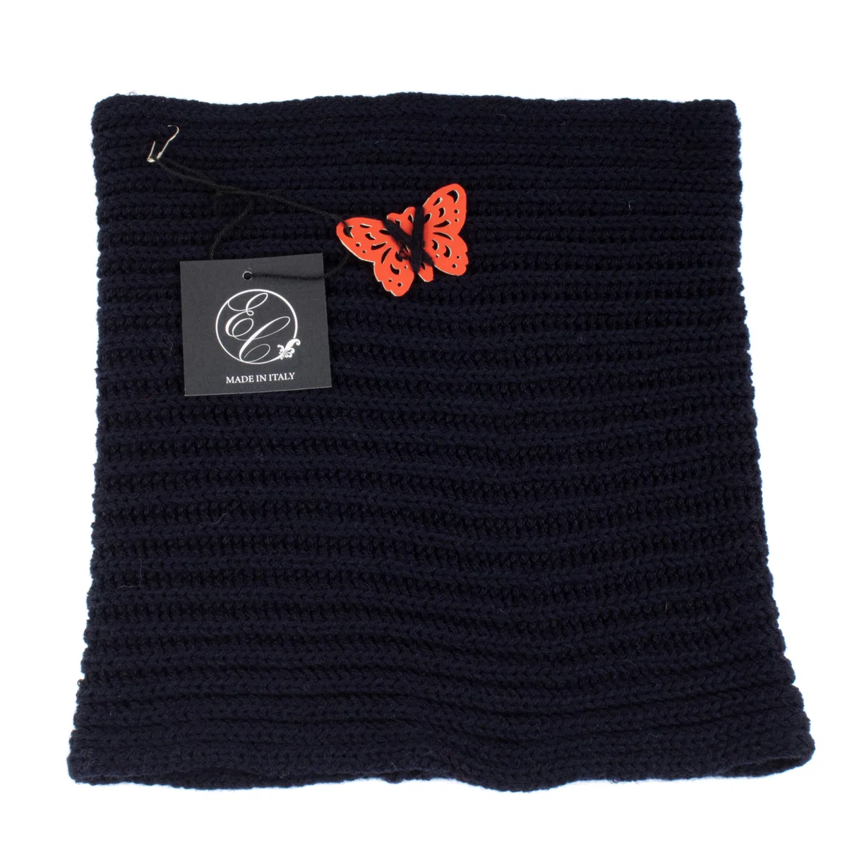 Scaldacollo Uomo Donna in Lana Merino a Tubolare Lavorato a Maglia 100% Made in Italy Sciarpa ad Anello Cappello Collo in Lana Vergine Merino