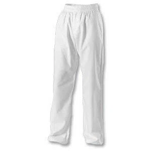 Playwell Taekwondo Bianco 100% Cotone Pantaloni - 5/180cm