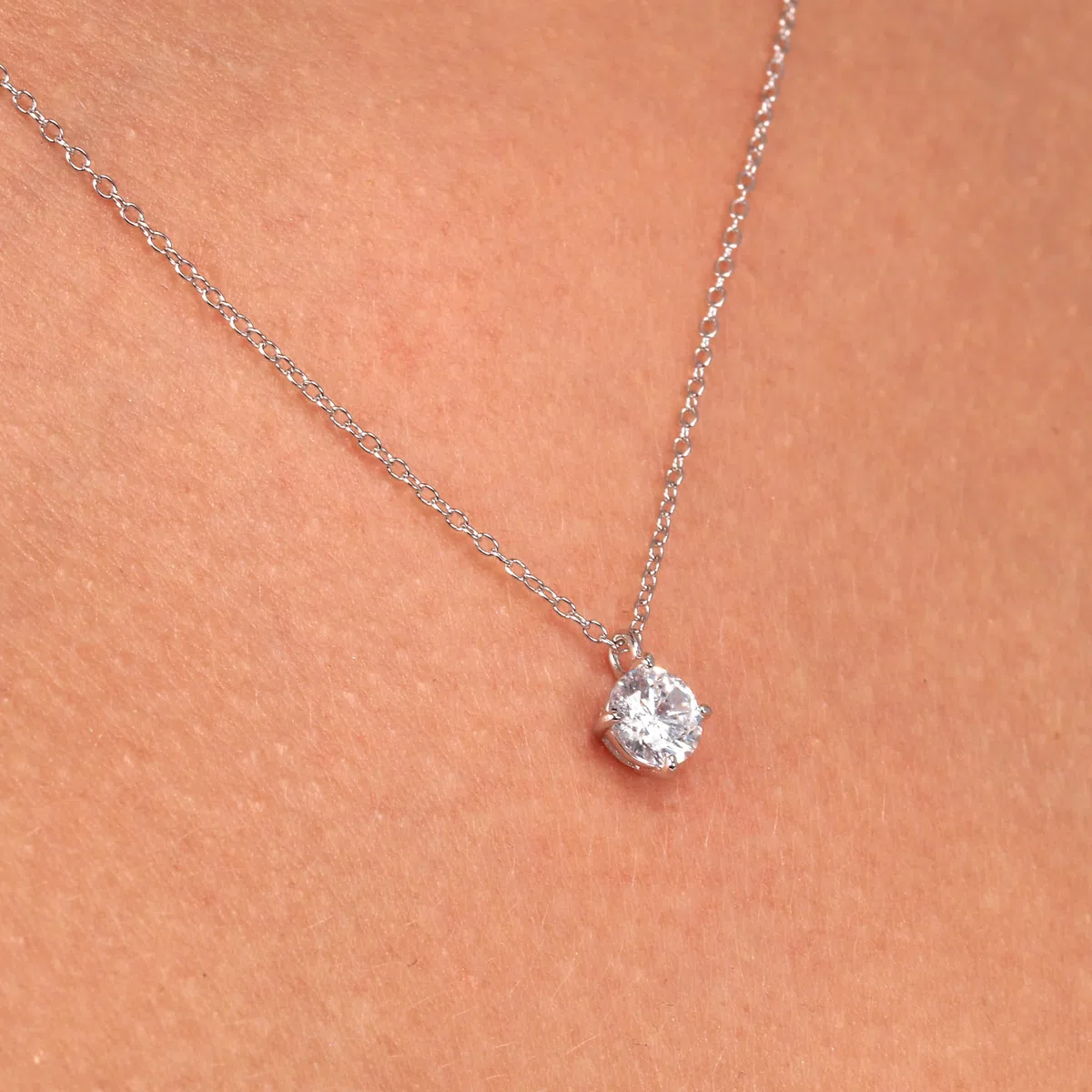 BLUESPIRIT Collana da donna, Collezione Aurora, in Argento 925, Zirconi,Idee regalo - P.25U210000600