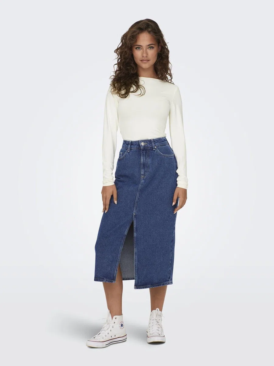 ONLY Denim Skirt ONLBIANCA Denim Skirt