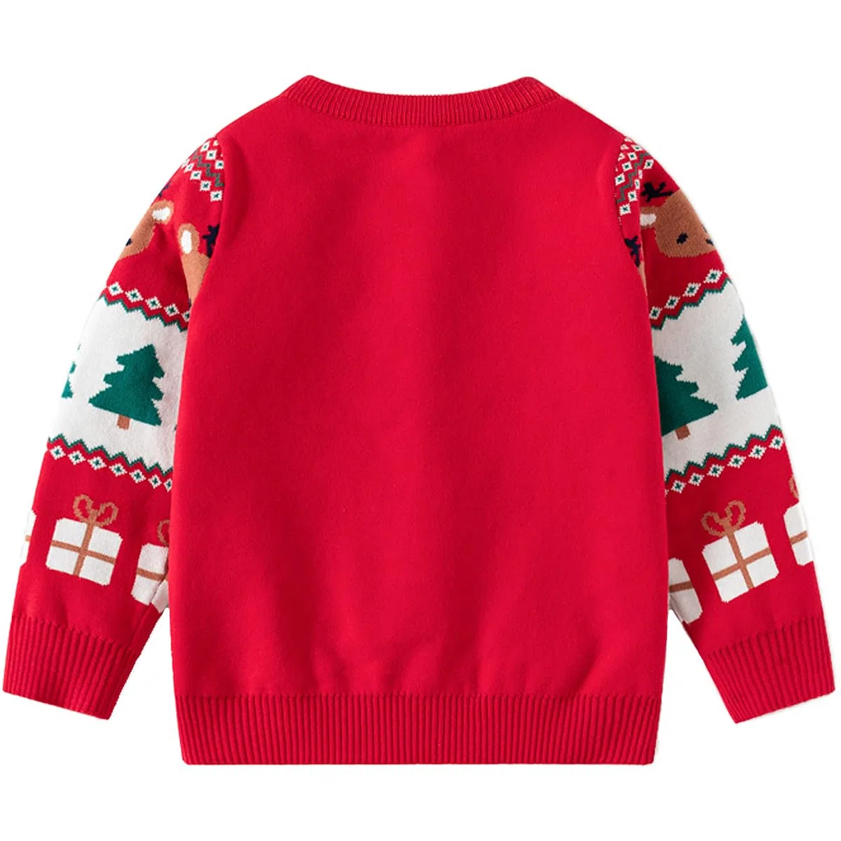 Ragazzi Maglioncino di Natale Maglia Natale Bambino Maglione Natale Bambina Cotone Pullover 2-7 Anni