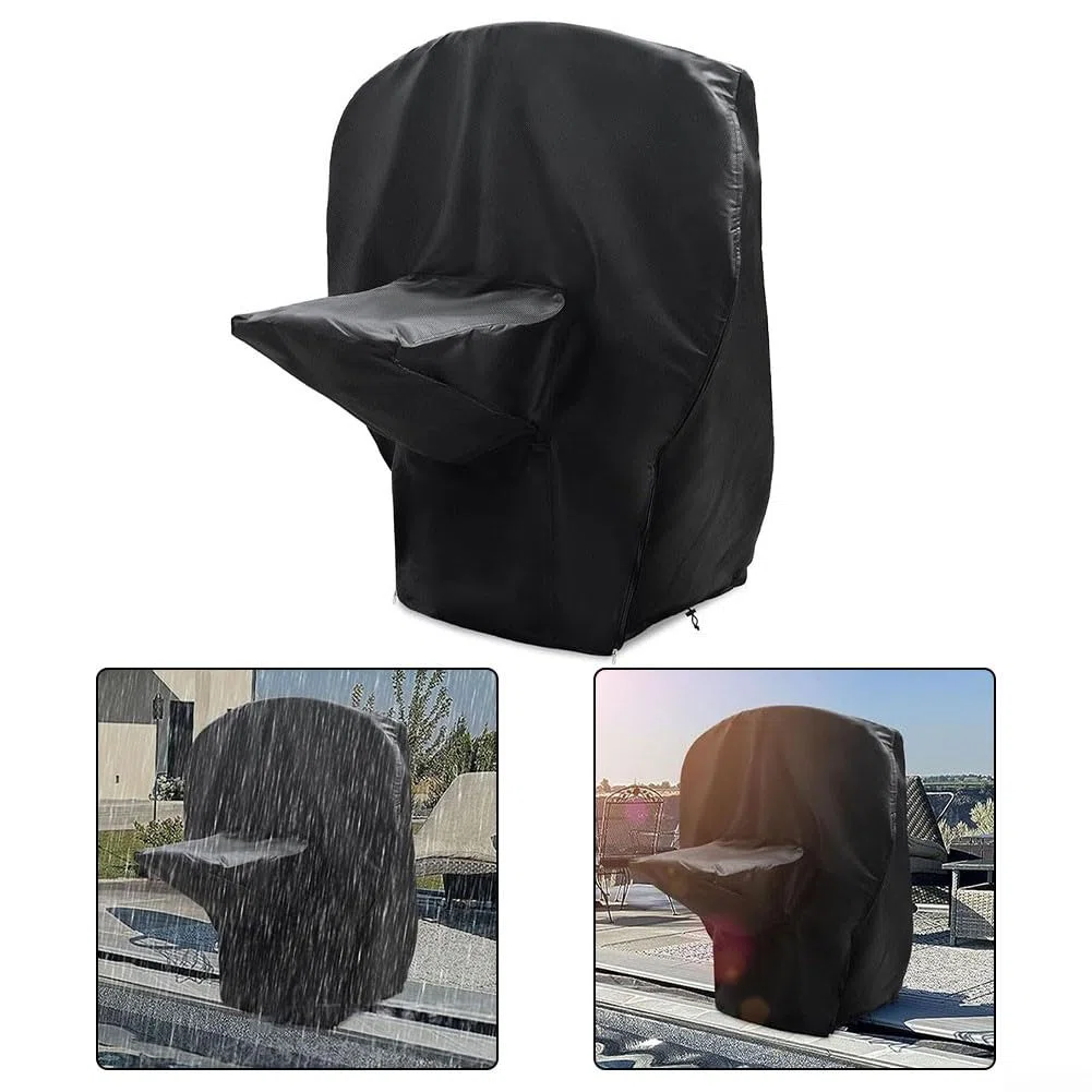 Copertura per canestro da basket, impermeabile, antipolvere, in tessuto, con manici con cerniera, cinghie resistenti al vento, 94 x 61 x 109 cm (600D)