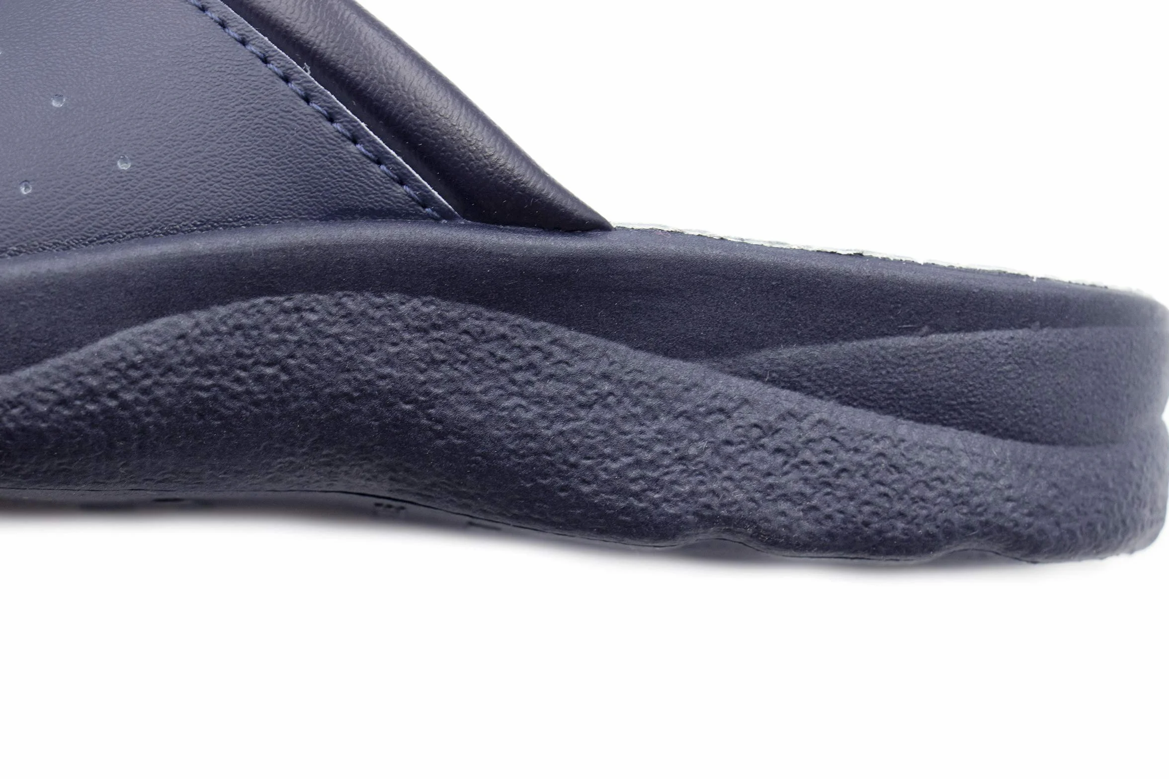Poligono Ciabatte Sanitarie Anatomiche Uomo e Donna, Scarpe Pantofole Ortopediche Confortevoli con Tomaia in Vera Pelle Traforata, MADE IN ITALY