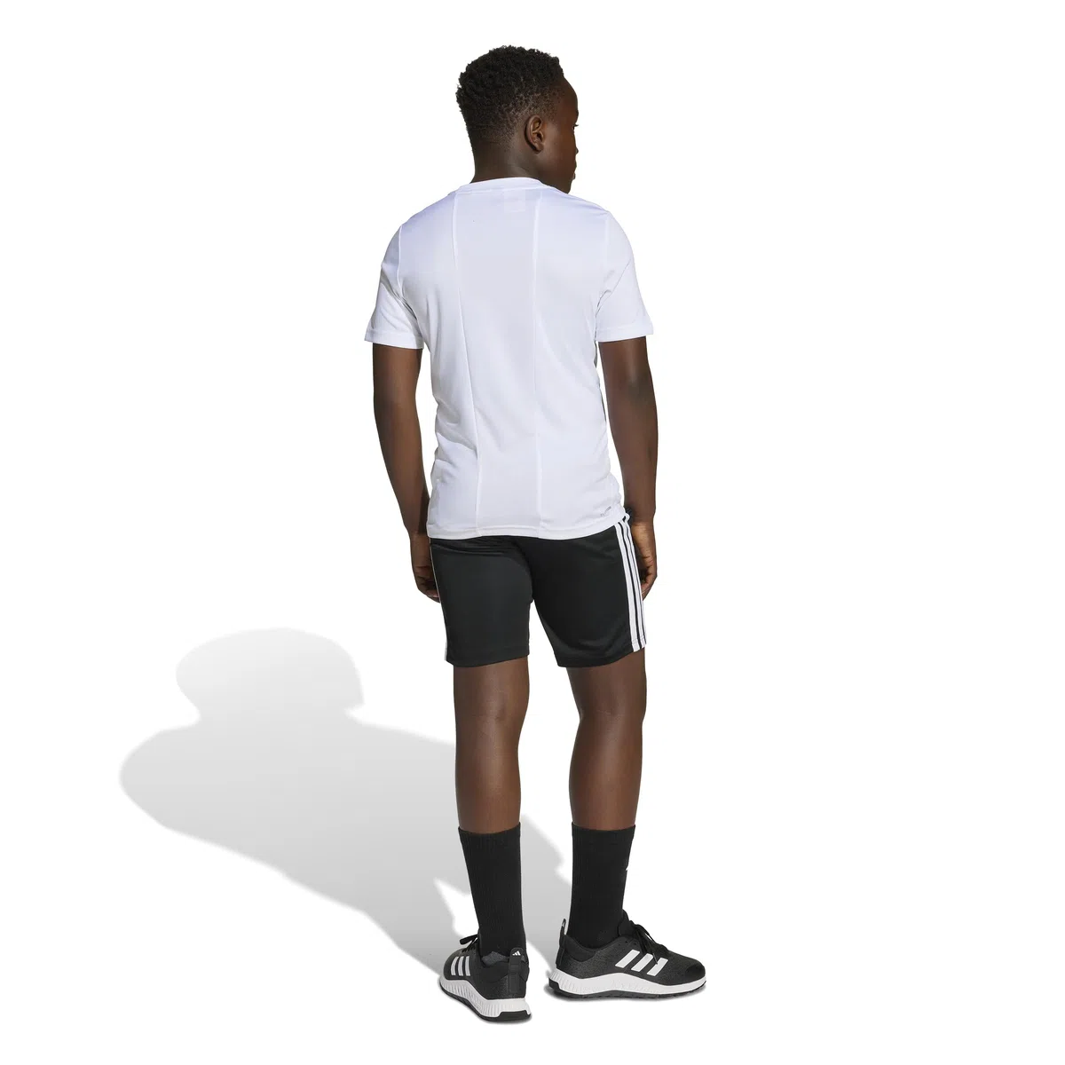 adidas Unisex - Bambini e ragazzi TRAIN ESSENTIALS 3-STRIPES T-SHIRT SET