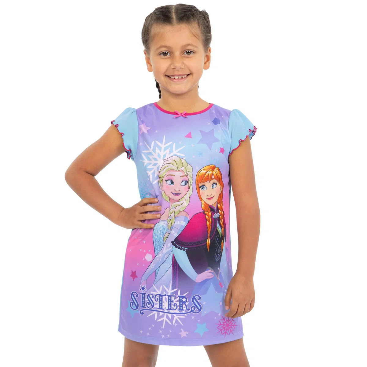 Disney Camicia da Notte per Ragazze Frozen