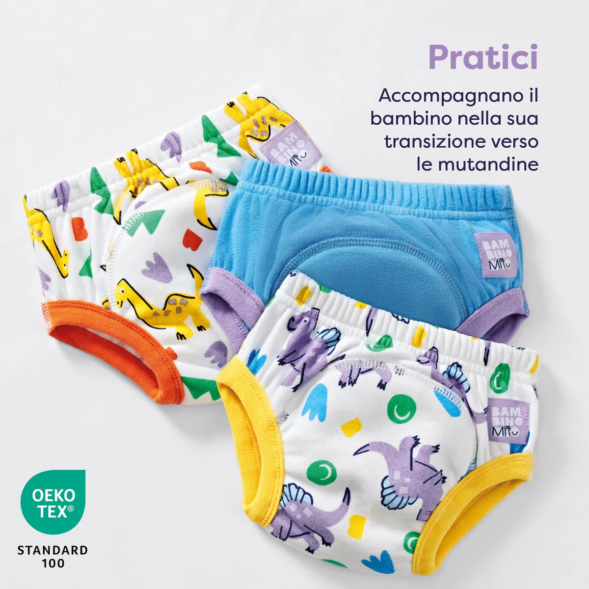 Bambino Mio, Mutandina Allenatrice, Confezione da 3