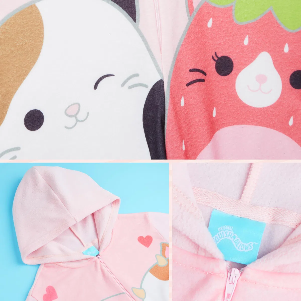 Squishmallows Pigiama Intero Bambina
