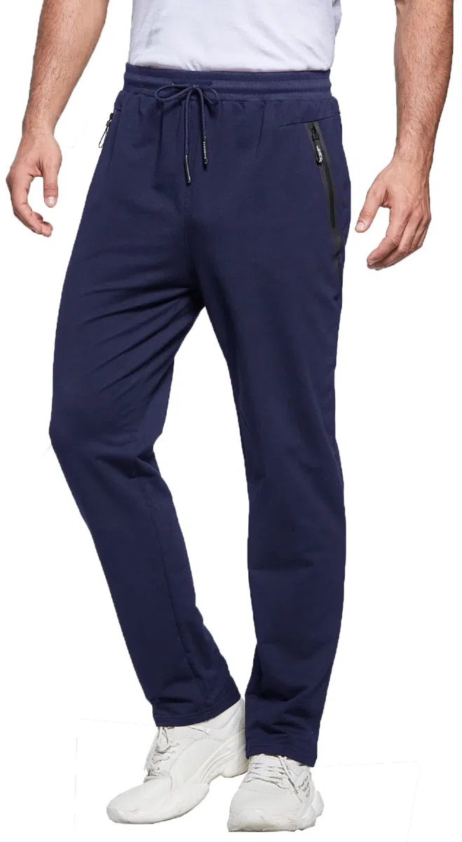 ZOXOZ Pantaloni Sportivi Uomo Cotone con Elastico in Vita