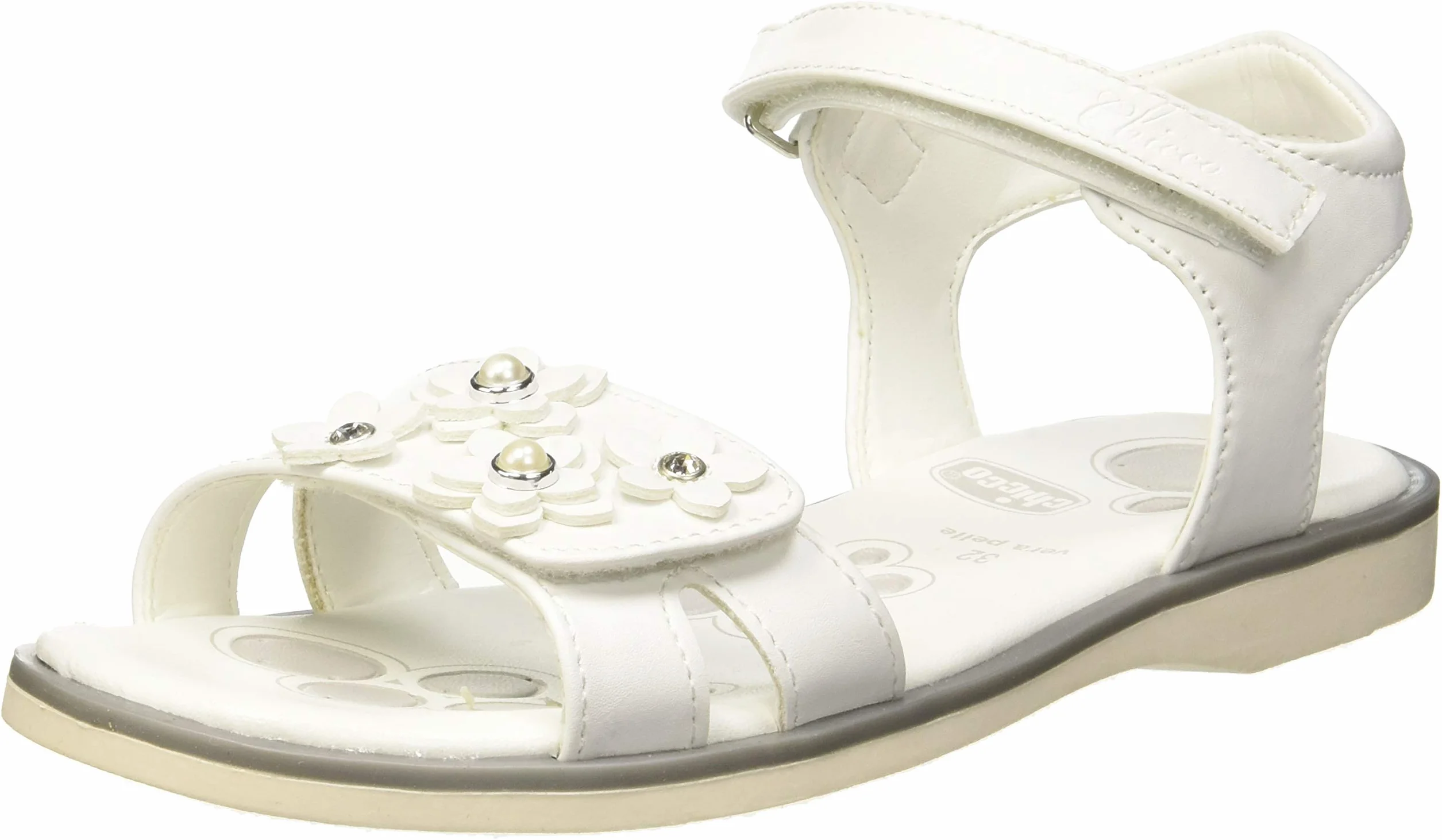 Chicco, Sandali Bambina, con Chiusura con Doppio Strappo, Scarpe Bambine e Ragazze, Designed in Italy