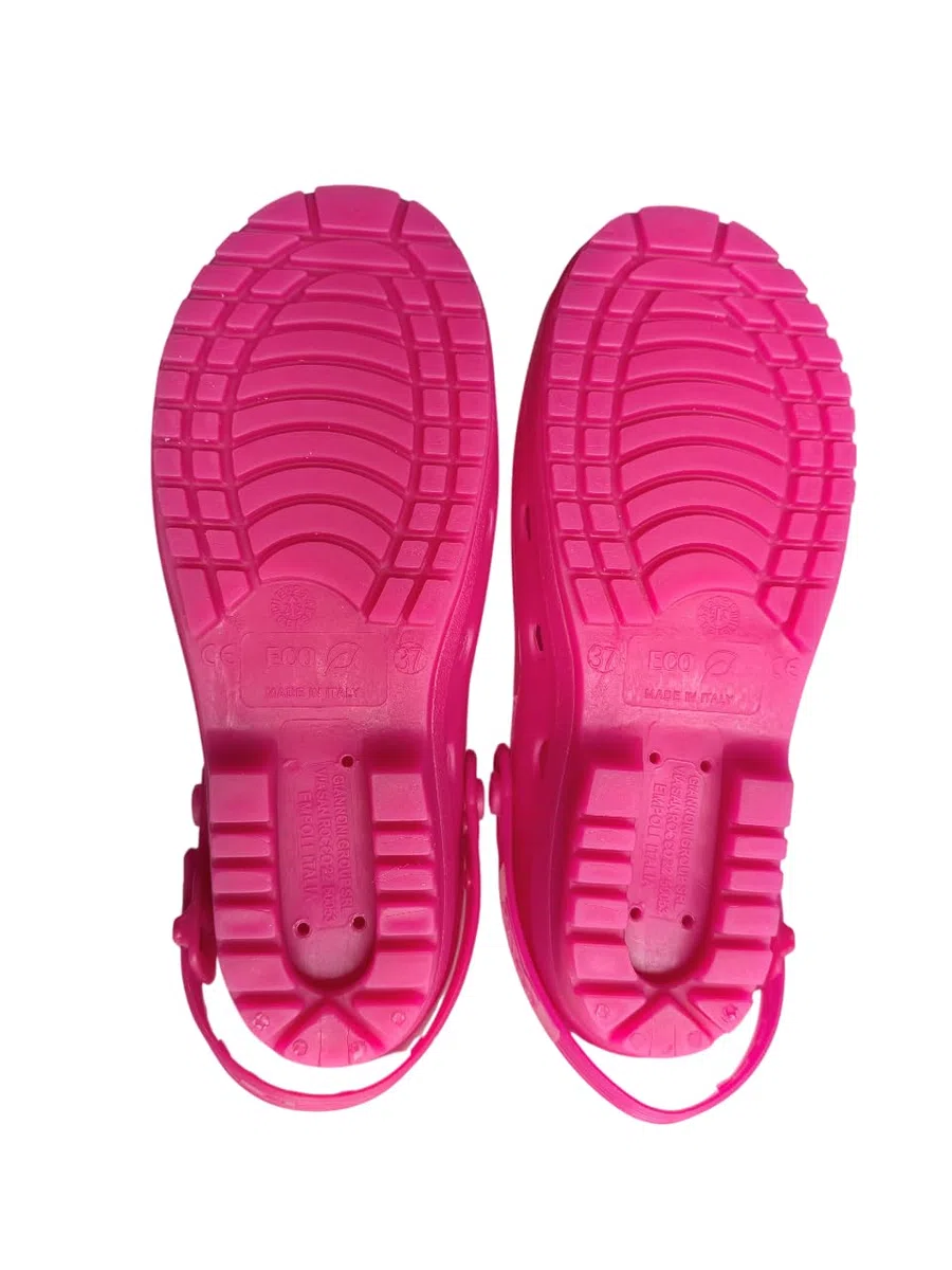 REPOSA Eco - Zoccoli Donna e Uomo in Gomma Comodi, Leggeri, Antishock, Ideali per Casa, Giardinaggio, Fai da Te - Ciabatte Donna Anatomiche con Fori Laterali, Laccetto Ribaltabile, Effetto Antiscivolo
