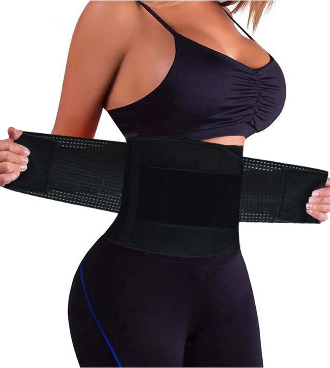 YIANNA Donna Fascia Addominale Dimagrante Corsetto Regolabile Snellente Cintura Pancia Piatta Sport Waist Trainer