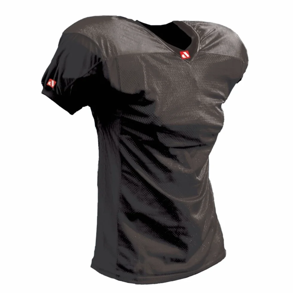 Barnett FJ-2 - Maglia da football americano, colore: Nero