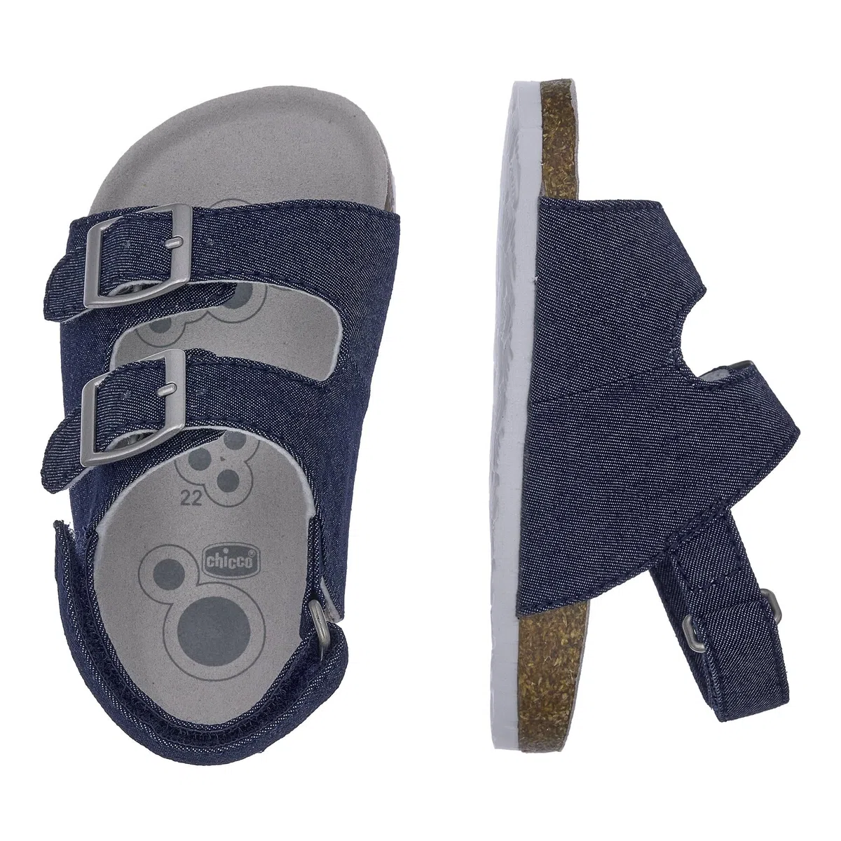 Chicco, Sandali Bambina e Bambino, con Pratica Chiusura con Tripla Regolazione, Ideali per Mare e Piscina, Scarpe Bambino e Bambina, Designed in Italy