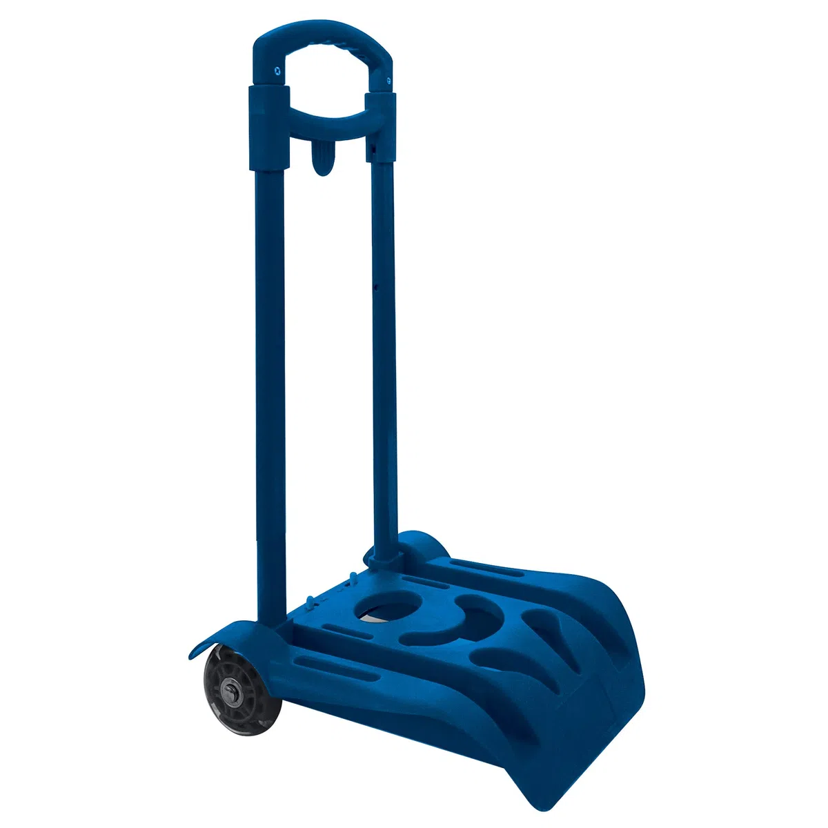 Mitama - Carrello Universale Automatico Porta Zaino CLICK CLACK, Blu, Kit Universale Incluso