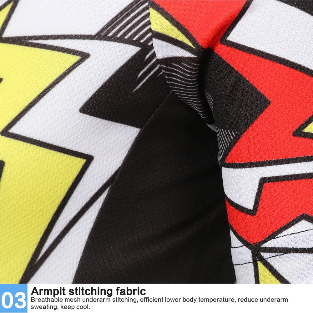 Unisex Bambino/Bambina Sportiva Maglia e Pantaloncino Shorts Ciclismo Bicicletta