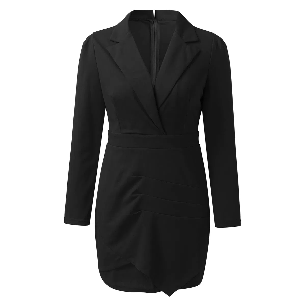 Completo Suit Giacca Minigonna Donna Formale per Ufficio Tinta Unita Slim Fit Completo Tailleur Minigonna Elegante Tailleur Sexy Moda Business Giacca Doppio Petto Blazer Abiti Aderenti Gonna