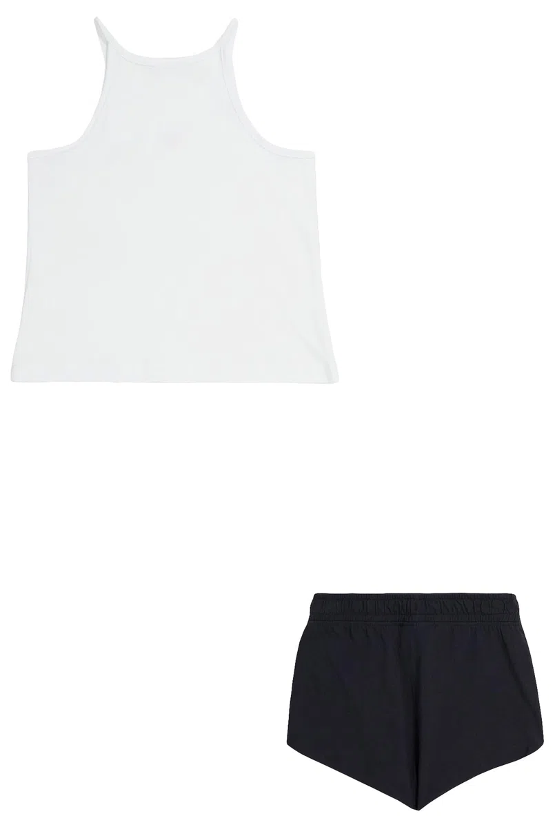 Champion Legacy Summer Graffiti G-Graphic Top & Shorts Completo Bambine e Ragazze