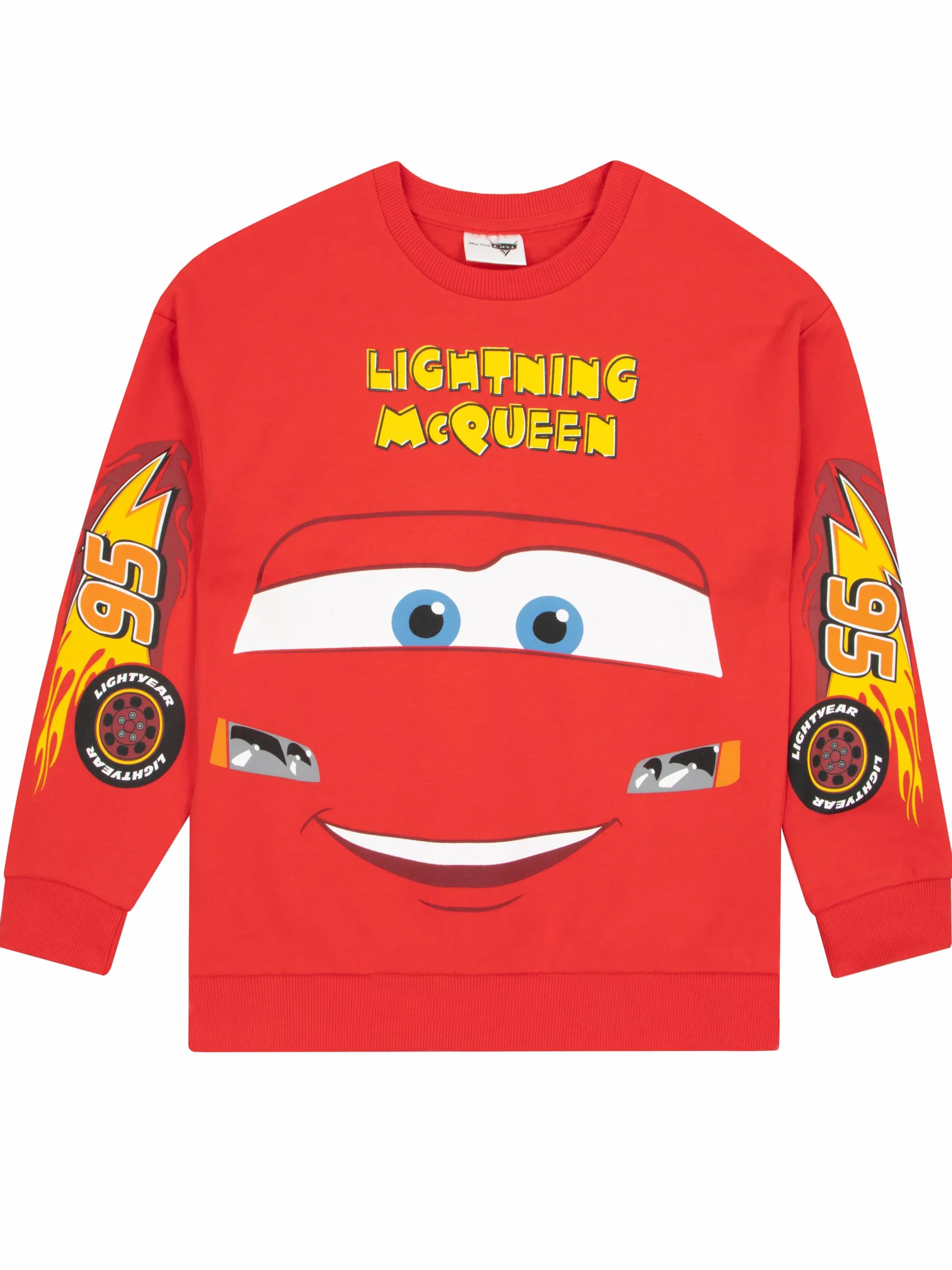 Disney Cars Felpa Bambino | Saetta McQueen Maglione Bambino | 18 Mesi E 8 Anni